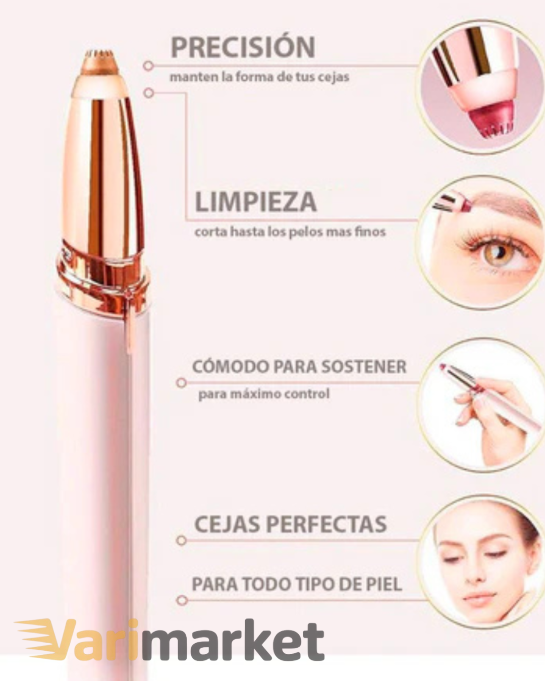 Depilador de Cejas Eléctrico